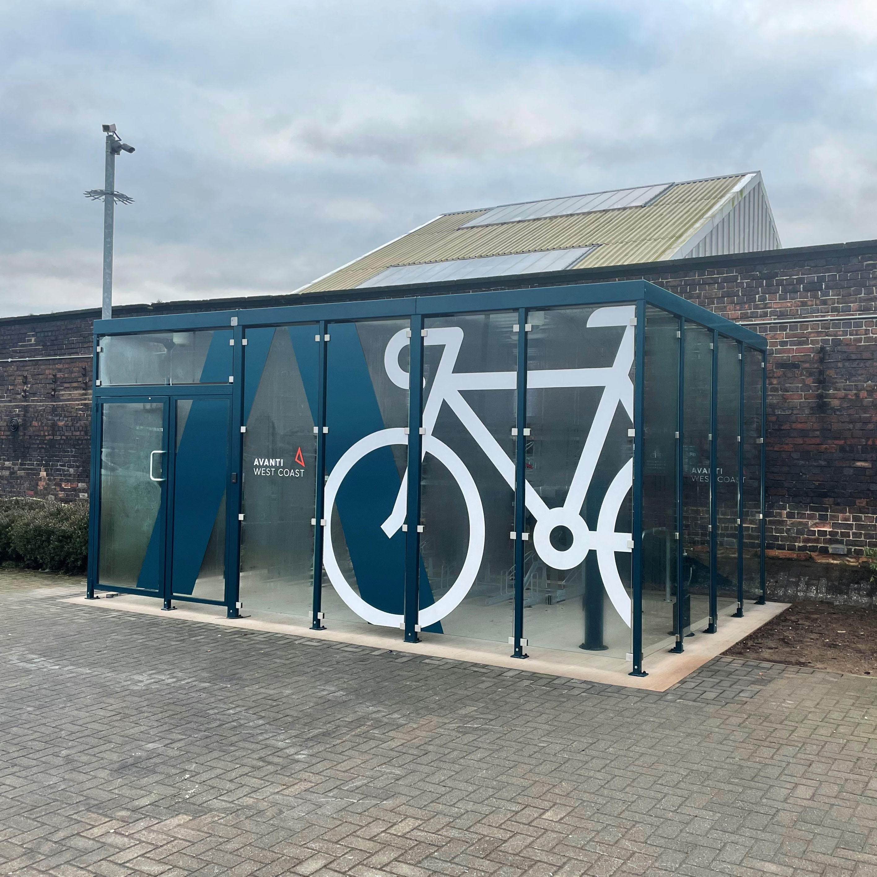 Crewe Station Cycle Hub 1